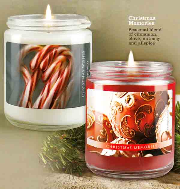 8 oz. Christmas Candles