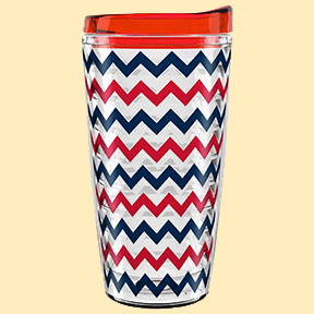 Designer Series Red Chevron